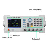 Testeur LCR de bureau ET4510, pont numérique de bureau, fréquence réglable en continu 100 kHz 1 Hz, condensateur LCR professionnel